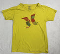HURLEY  Yellow Men’s T-SHIRT Classic LOGO Size Small