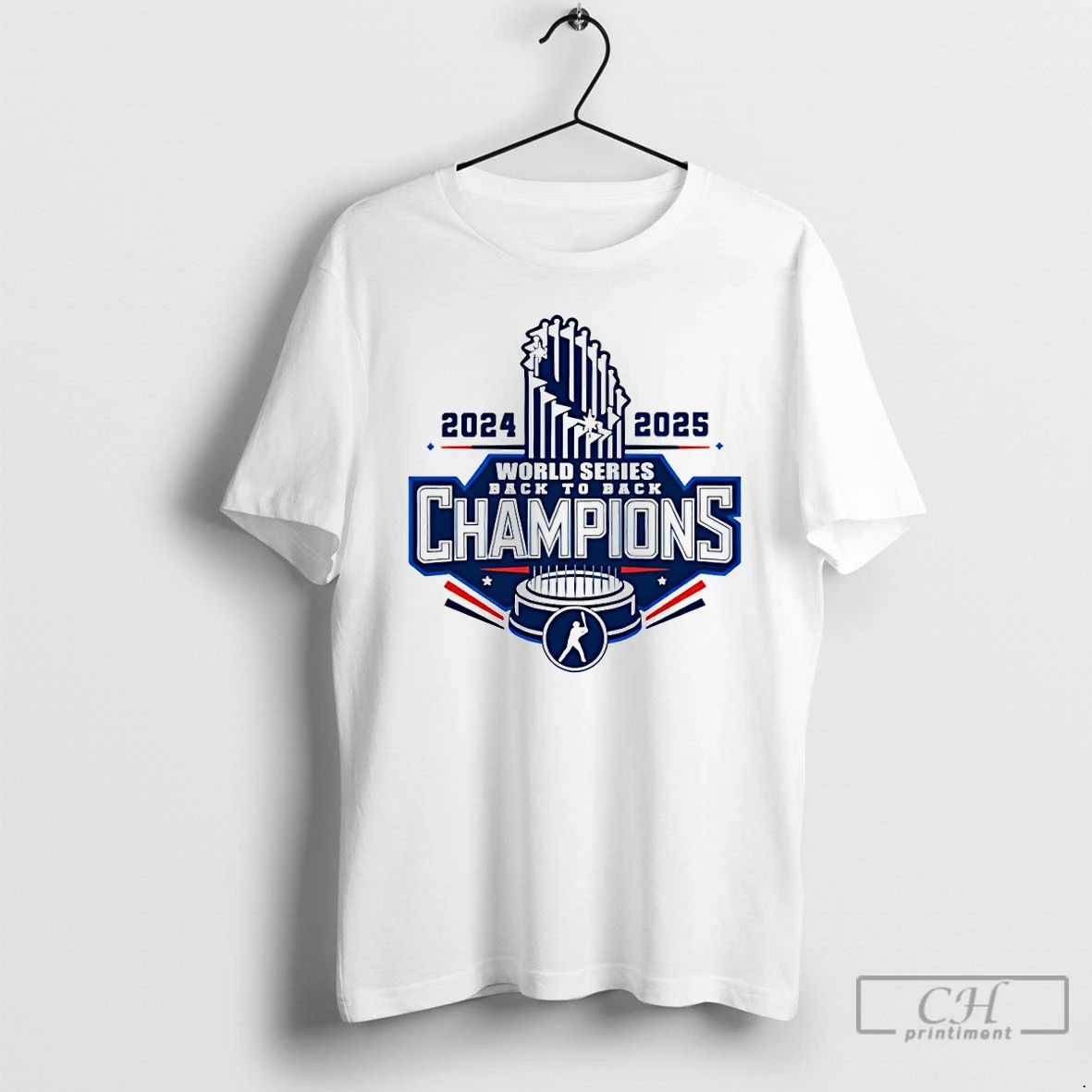 Premium Los Angeles Dodgers Trophy World Series Back To Back 2024 2025 Champions Mlb