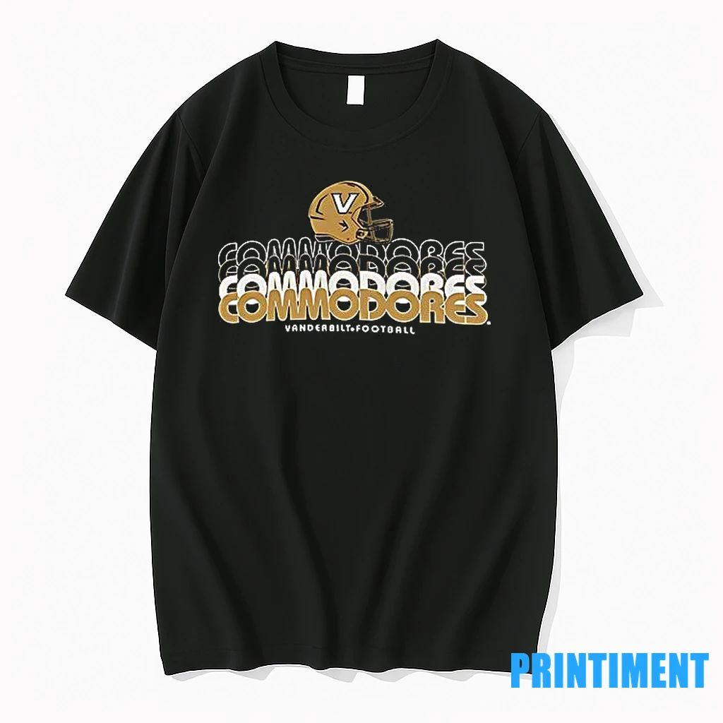 Vanderbilt University Commodores Youth Football Helmet Tshirts Sweater