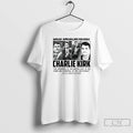 Classic Great American Patriot Charlie Kirk White T Shirts