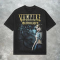 Vampire The Masquerade Bloodlines T-Shirt Retro Y2K Grunge Game Tee S-5XL