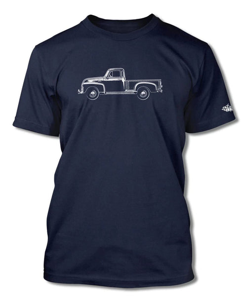 1951 - 1954 Chevrolet Pickup 3100 T-Shirt - Men - Side View
