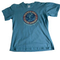 Gildian Size Medium Unisex Surf Shop Tee Shirt Teal
