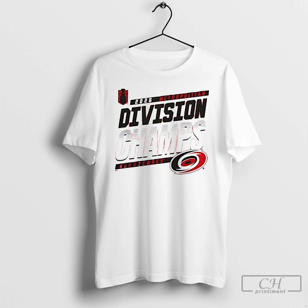 Premium Carolina Hurricanes 2026 Metropolitan Division Champions Logo