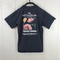 HUF Shirt Men Small Black Crew Neck Short Sleeve Graphic Stretch Pullover Casual