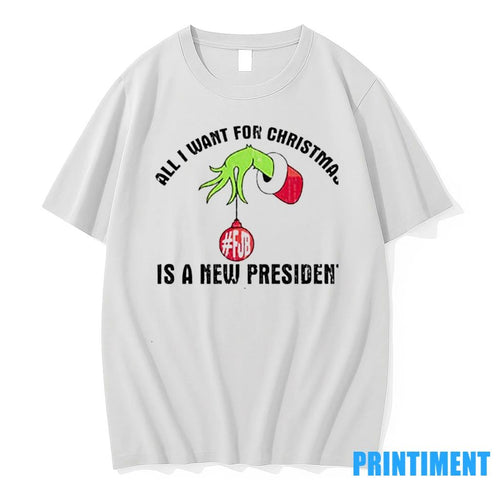 All I Want For Christmas Is A New President Grinch Tshirts Sweater