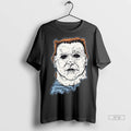 Officials Michael Myers Hoosier Map Halloween T Shirts