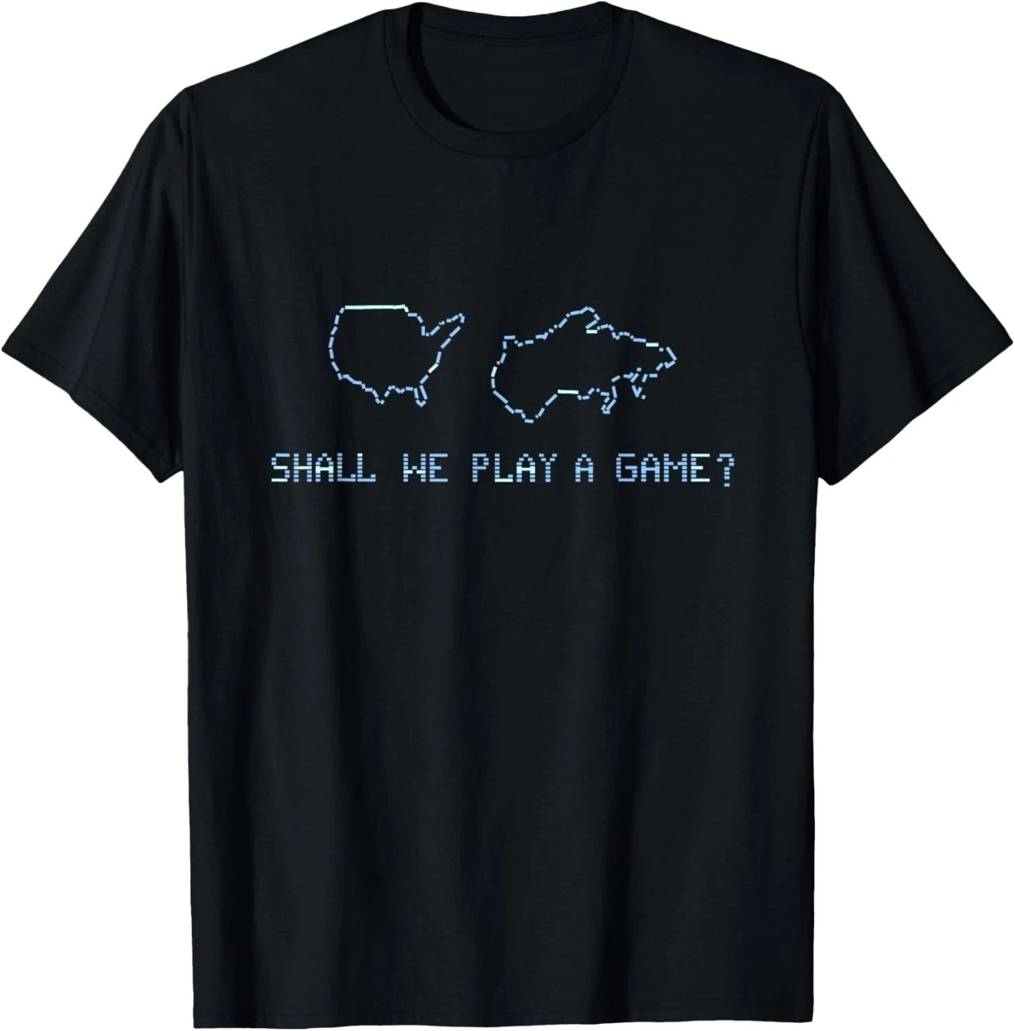 Shall We Play A Game? Wargames Gaming T-Shirt