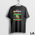 Original Santa Grinch I Work At Hardees Logo I Want To Be A Nice Person
