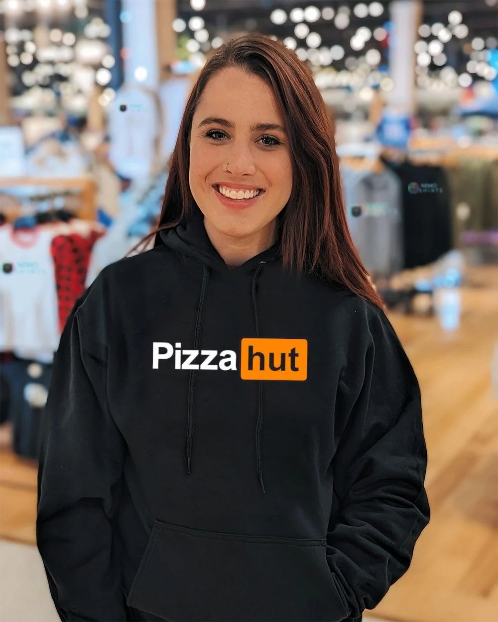 Pizza Hut Logo Fast Food Branding shirt