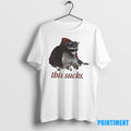 Sucks Halloween Vampire Raccoon Tshirts Sweater