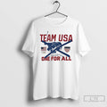 Premium Team Usa One For All 2026 Winter Olympics Freestyle Skiing T Shirts