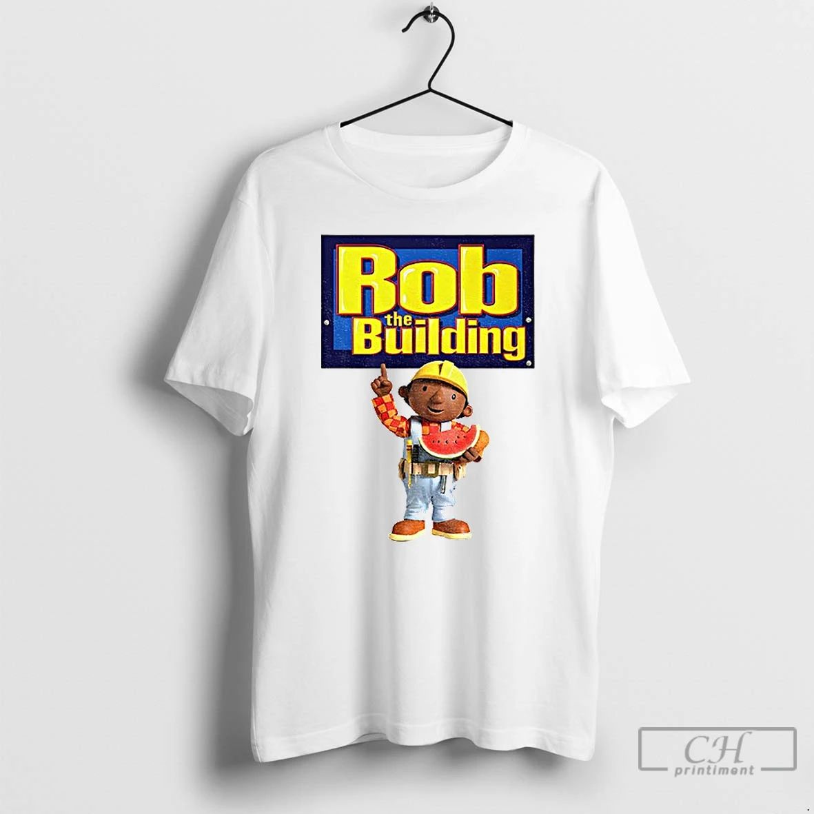 Classic Rob The Building Bob The Builder Cartoon T Shirts