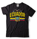 Mens Ecuador Patriotic Shirt Ecuadorian Gift Ecuador National Country Flag Shirt