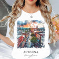 Altoona PA Unisex Shirt Travel Gift Pennsylvania Trip Lovers Souvenir Tee