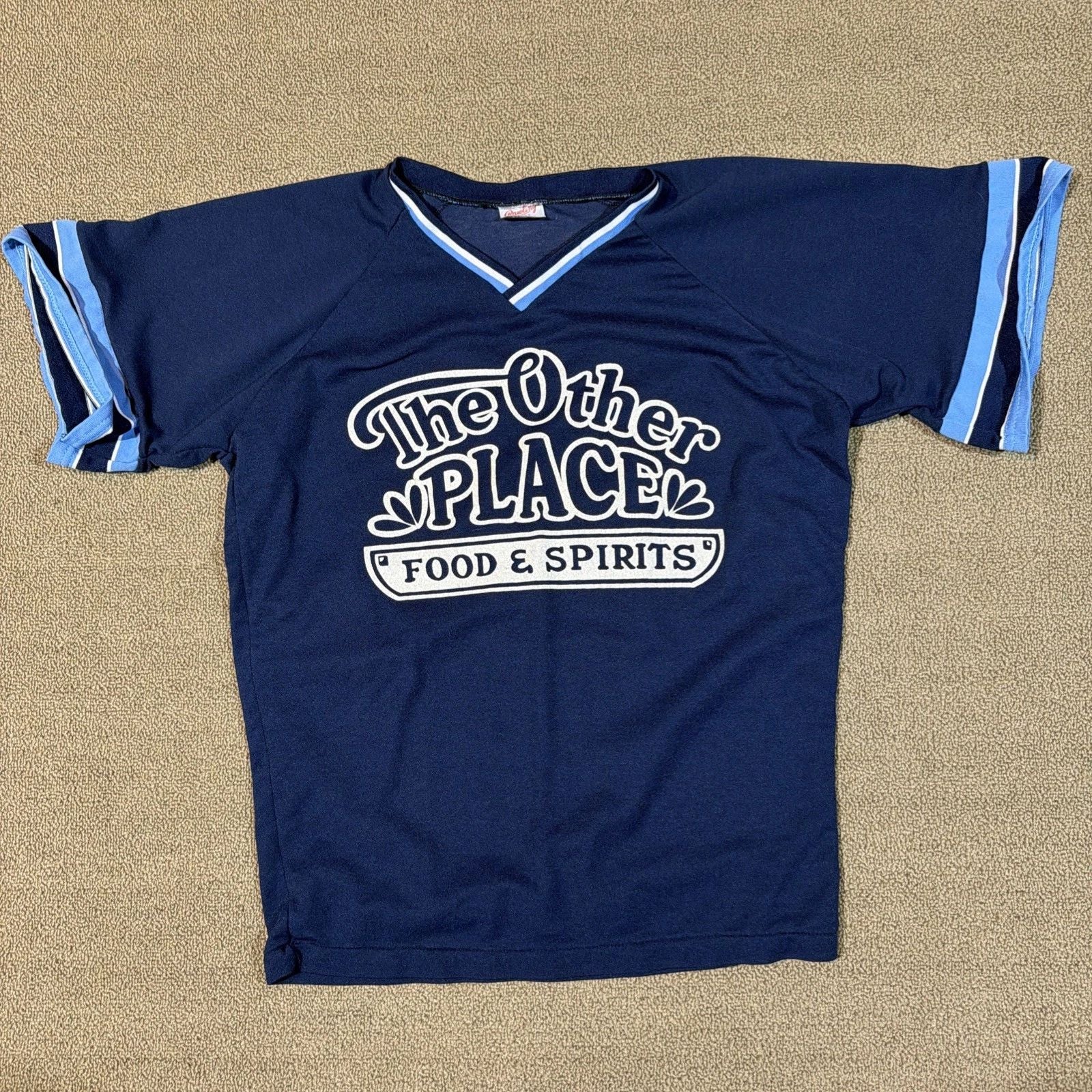 Vintage Rawlings Jersey Shirt Medium The Other Place Bar Beer League [M840]