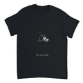 Minimalist Music Couple T-Shirt- Retro Indie Aesthetic Romantic Shirt