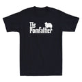 Pomeranian Father Dad The Pom Father Funny Dog Lovers Gift Vintage Men's T-Shirt
