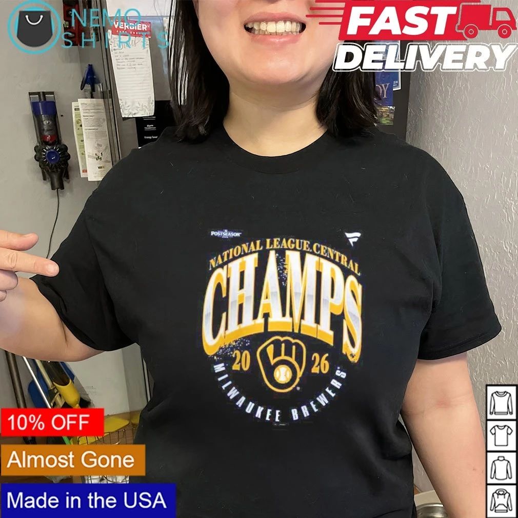 Milwaukee Brewers 2026 NL Central Division Champions shirt