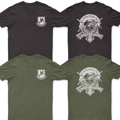 Air Force Security Police Forces Defensor Fortis New T - SHIRT