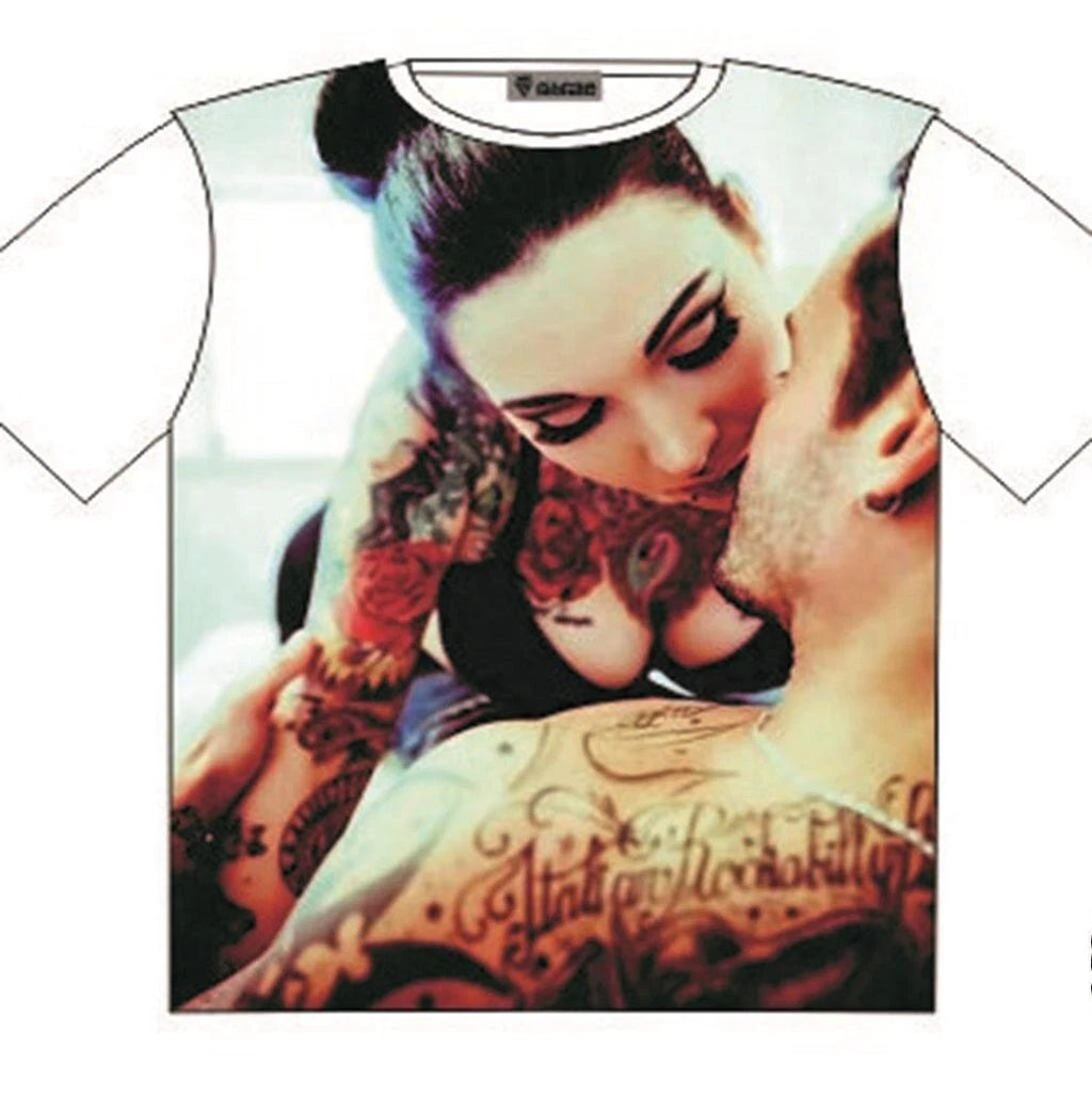 T-Shirt Rockabilly & Tatts Lovers Street Fashion Mens Ladies