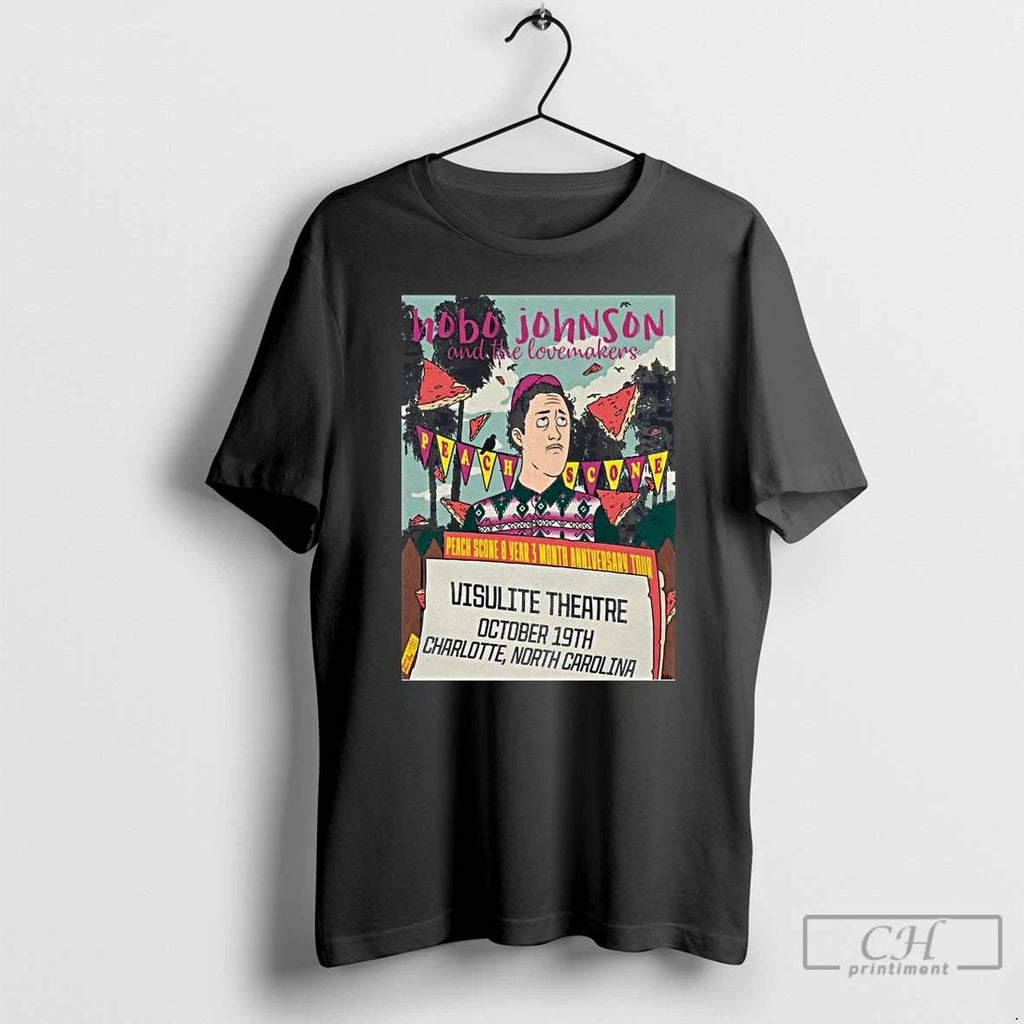 Classic Hobo Johnson October 19 2025 Visulite Theatre In Charlotte Nc Long Sleve T Shirts