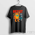 Classic Resist Portland Frog Flower T Shirts