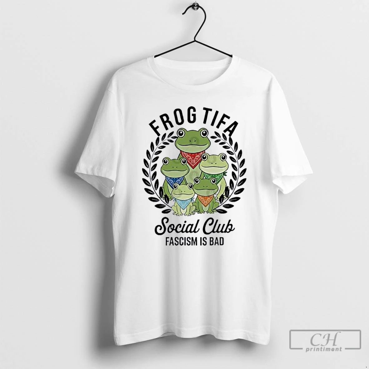 Classic Portland Frog Frogtifa Social Club T Shirts