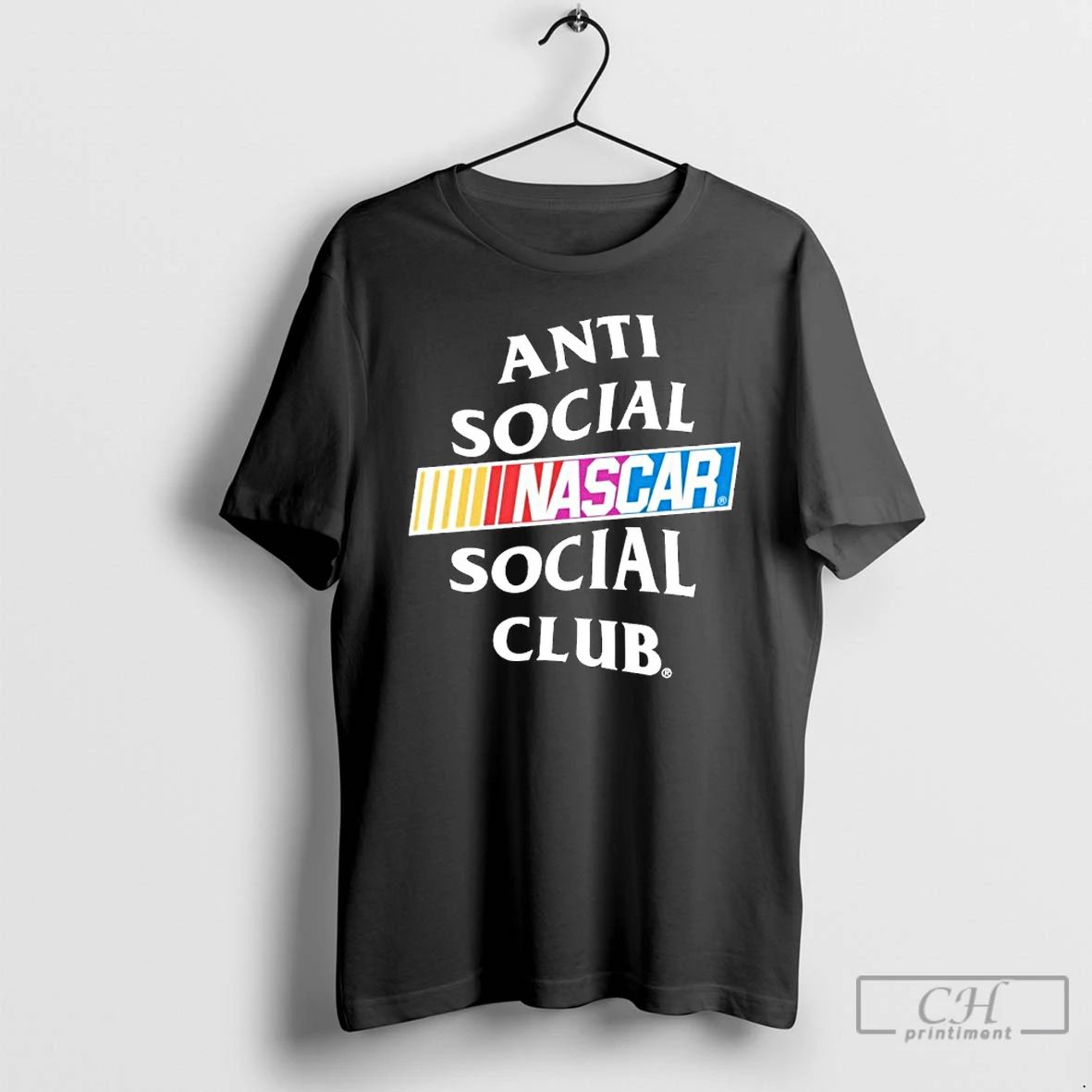 Classic Anti Social Nascar Social Club T Shirts