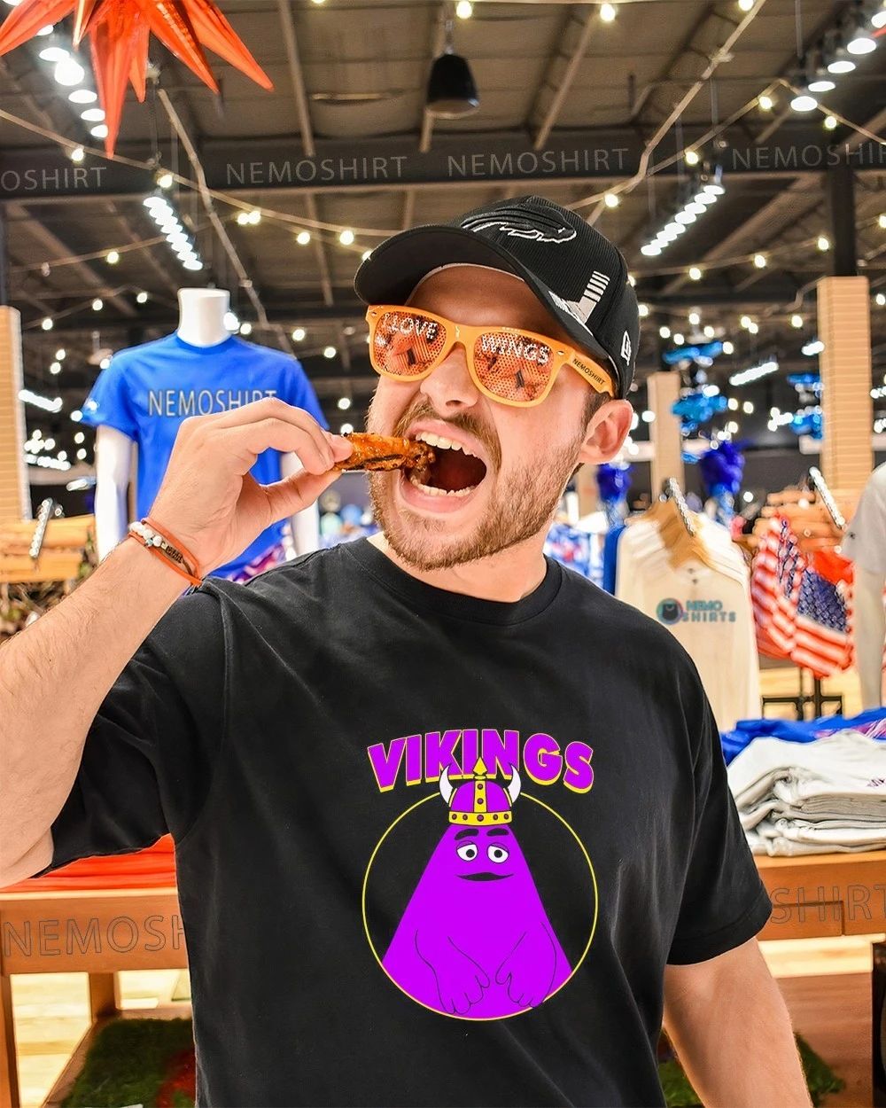 Grimace Minnesota Vikings shirt