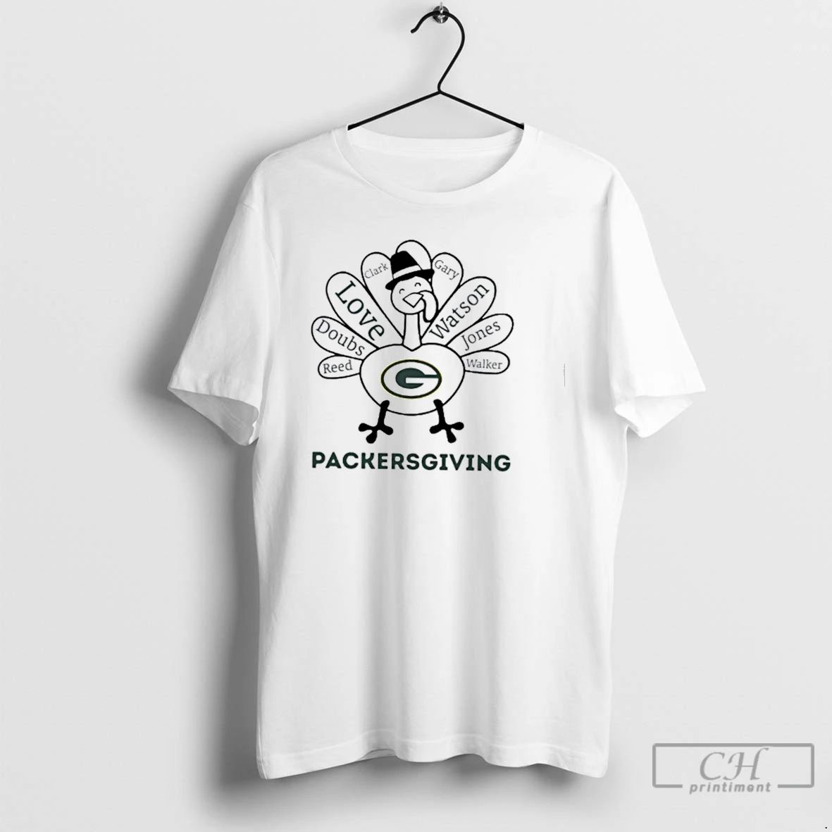 Premium Packersgiving Green Bay Packers X Thanksgiving T Shirts