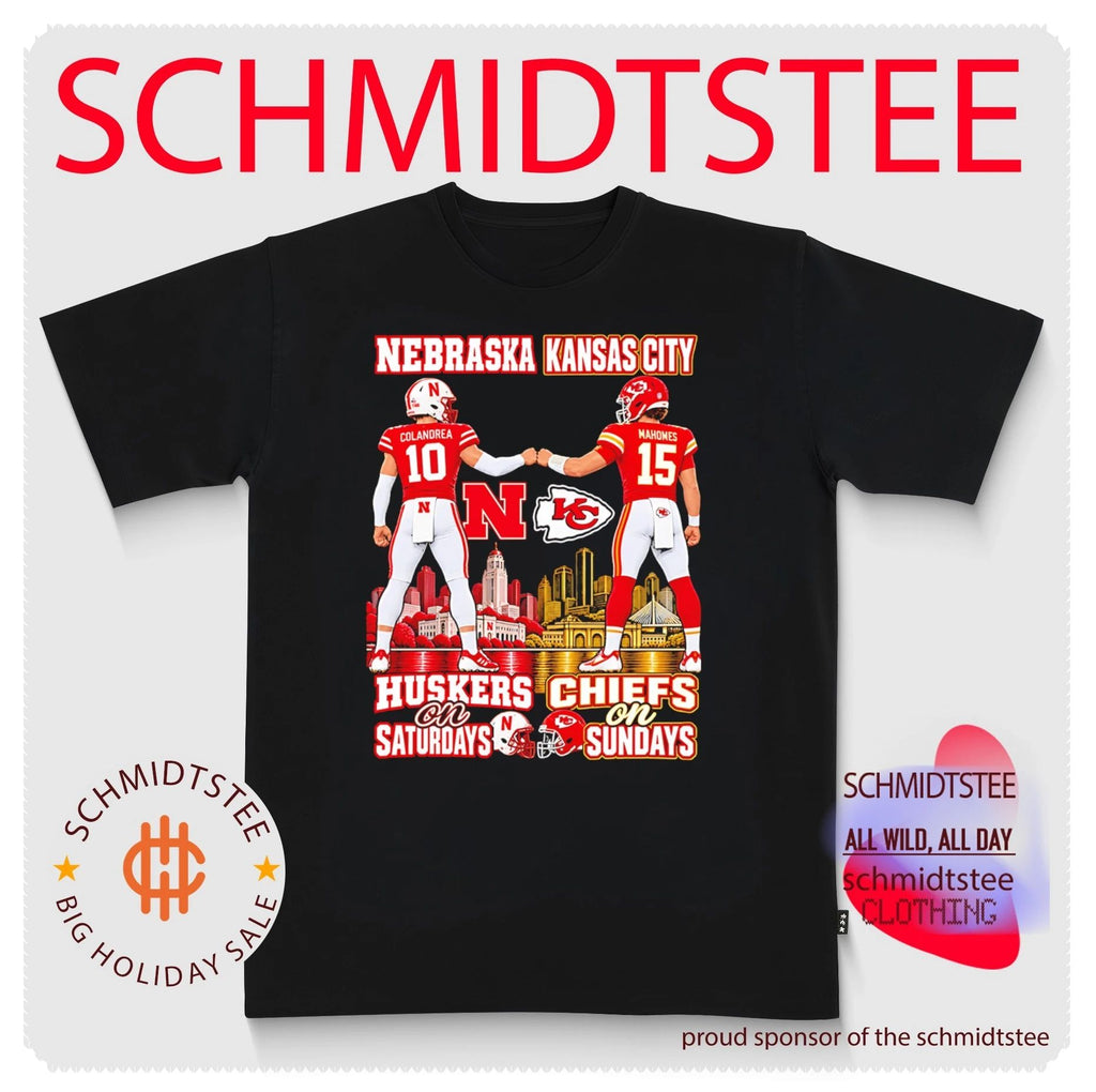 Nebraska Huskers on Saturdays Kansas City Chiefs on Sundays shirt