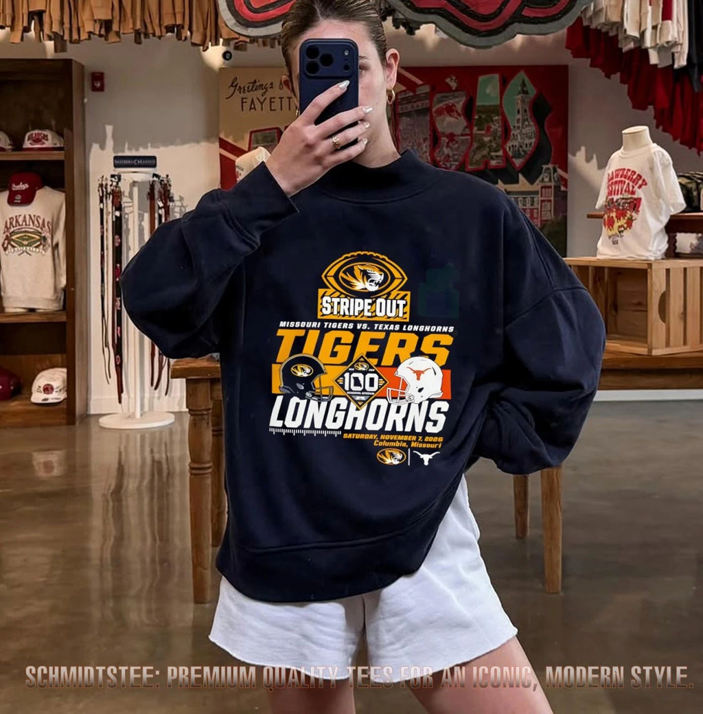 Mizzou Tigers Vs Texas Longhorns Football Stripe Out Gameday November 2026 shirt