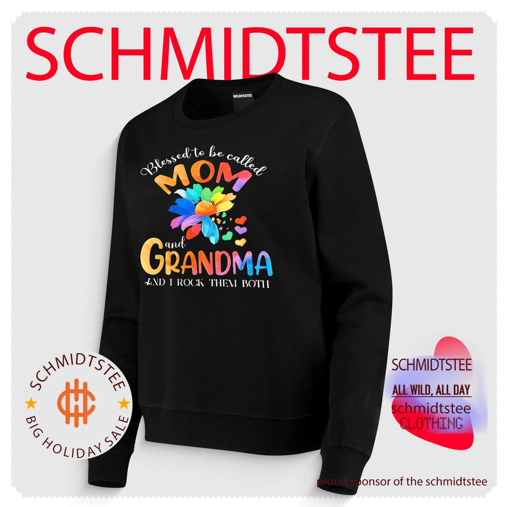 Blessed to Be Called Mom and Grandma and I Rock Them Both shirt