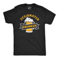 Mens Funny T Shirts Designated Drinker Sarcastic Party Tee for Men