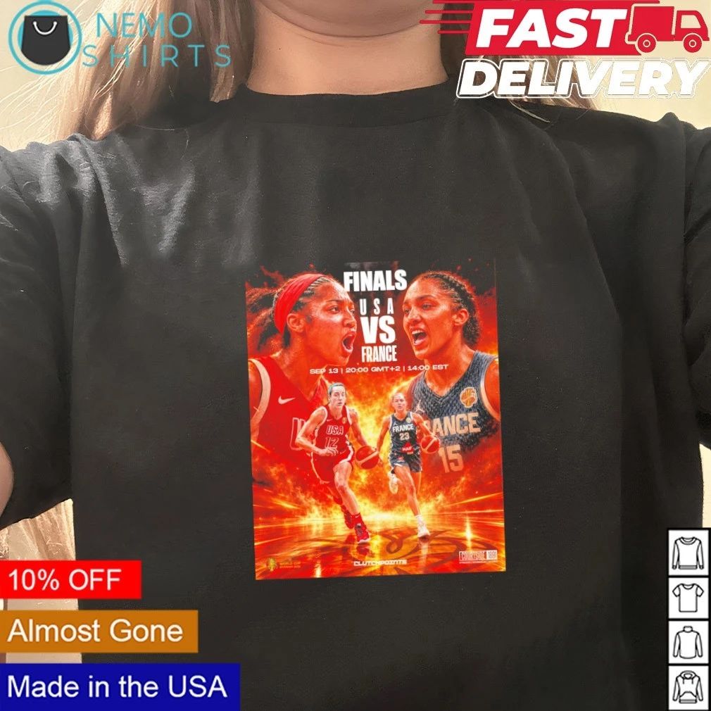 USA vs France FIBA Women’s Basketball World Cup Final shirt