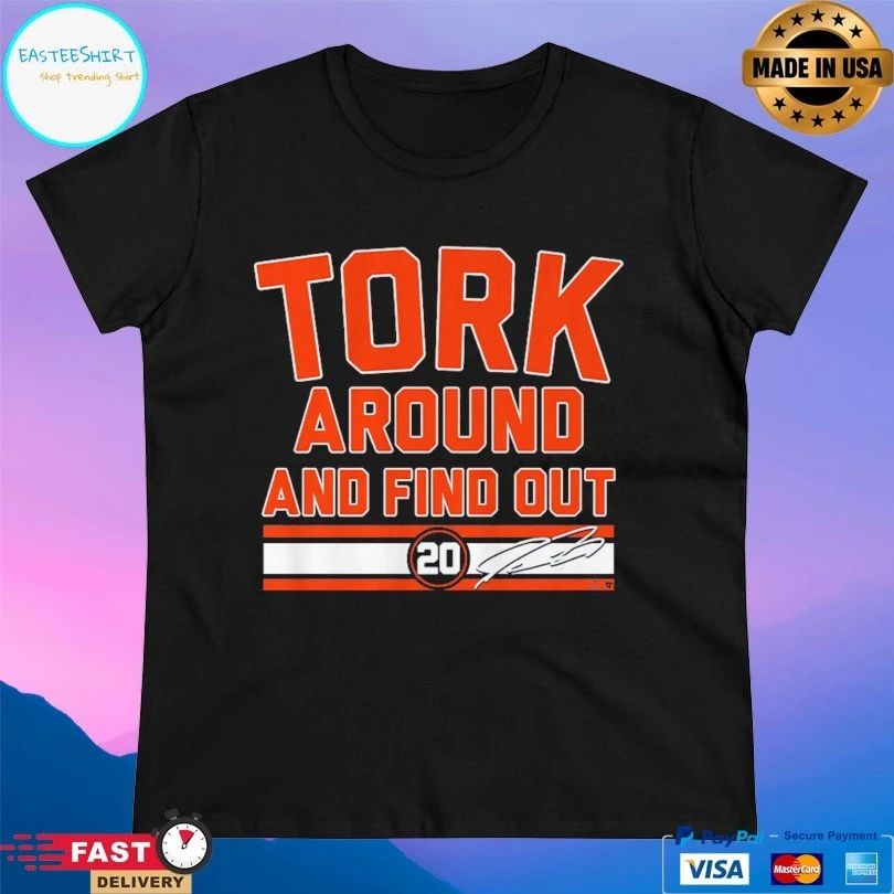 Detroit Tigers Spencer Torkelson Tork Around And Find Out T-shirt