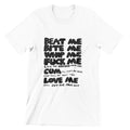 Beat Me Whip Me T-Shirt as Worn By Adam Ant
