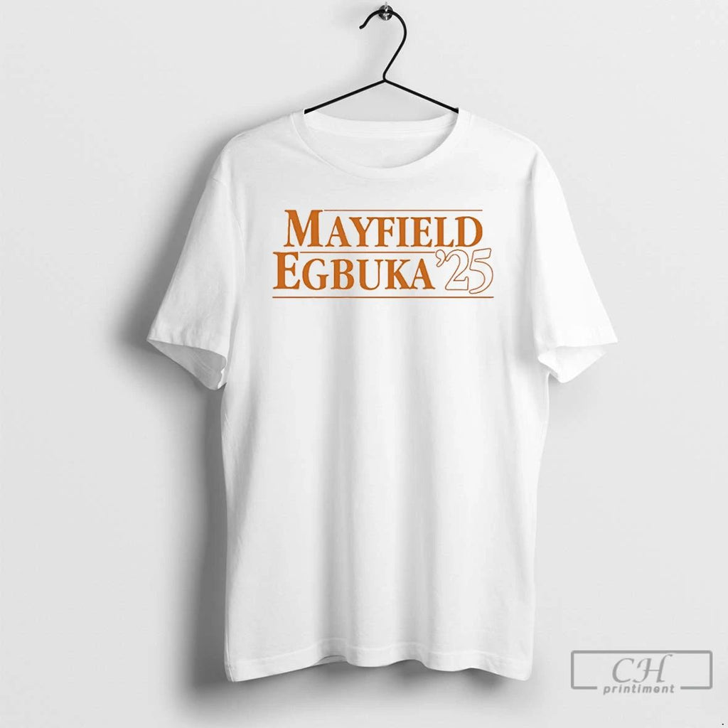 Premium Mayfield Egbuka 25 Tampa Bay Buccaneers T Shirts