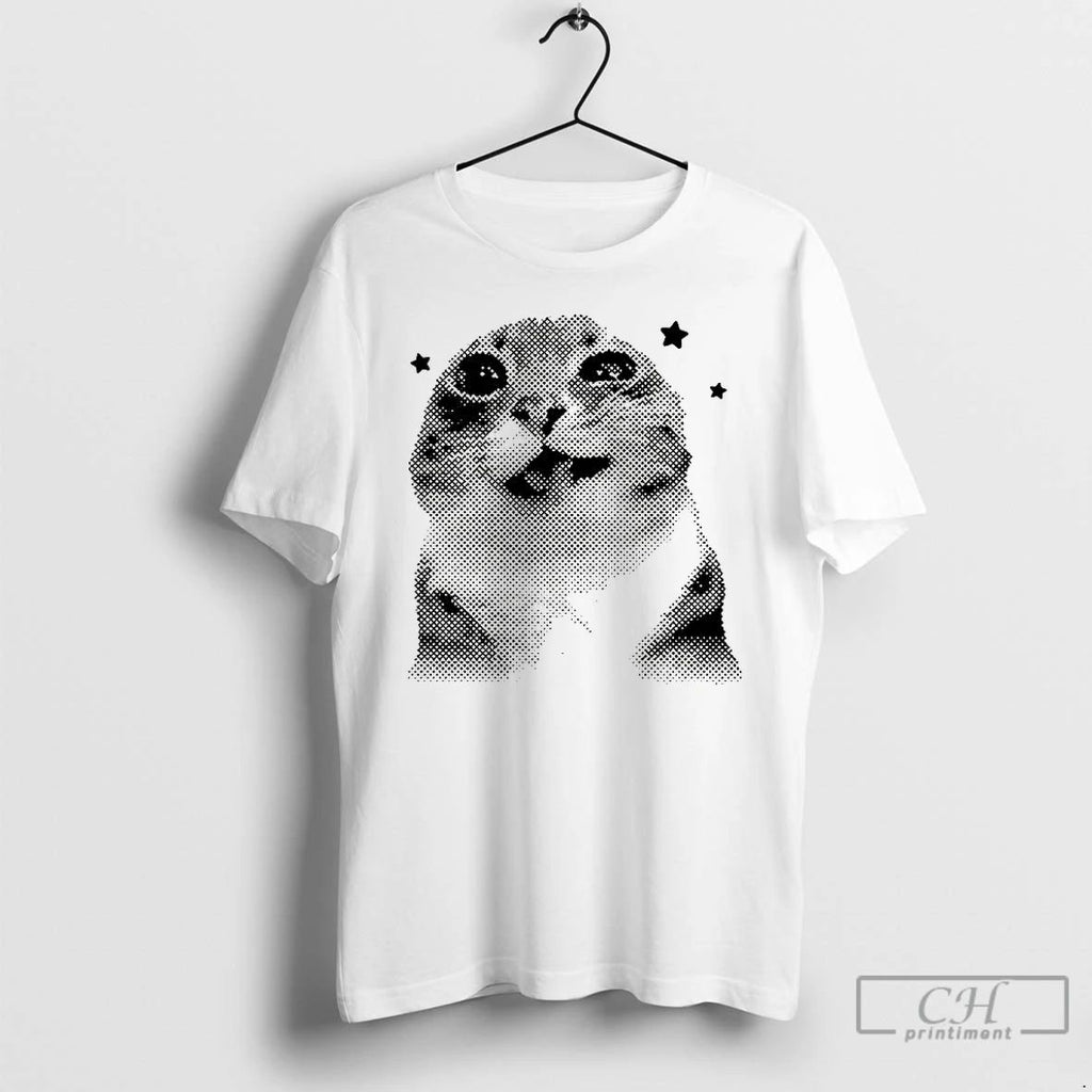 Classic Rigby Cat Star Meme Retro T Shirts