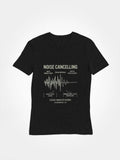 Funny NOISE CANCELLING T-Shirt - Social Filter Tech Satire Gift