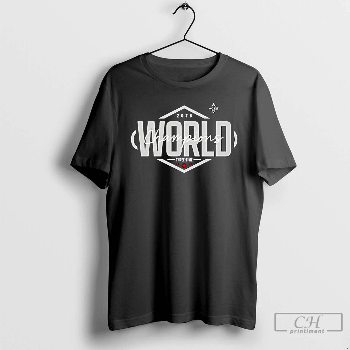 Classic Las Vegas Aces 2025 Wnba World Champions Ornaments T Shirts