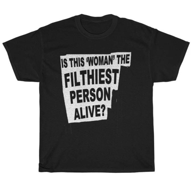 Filthiest Person Alive T-Shirt | John Waters Divine Cult Classic Movie Tee