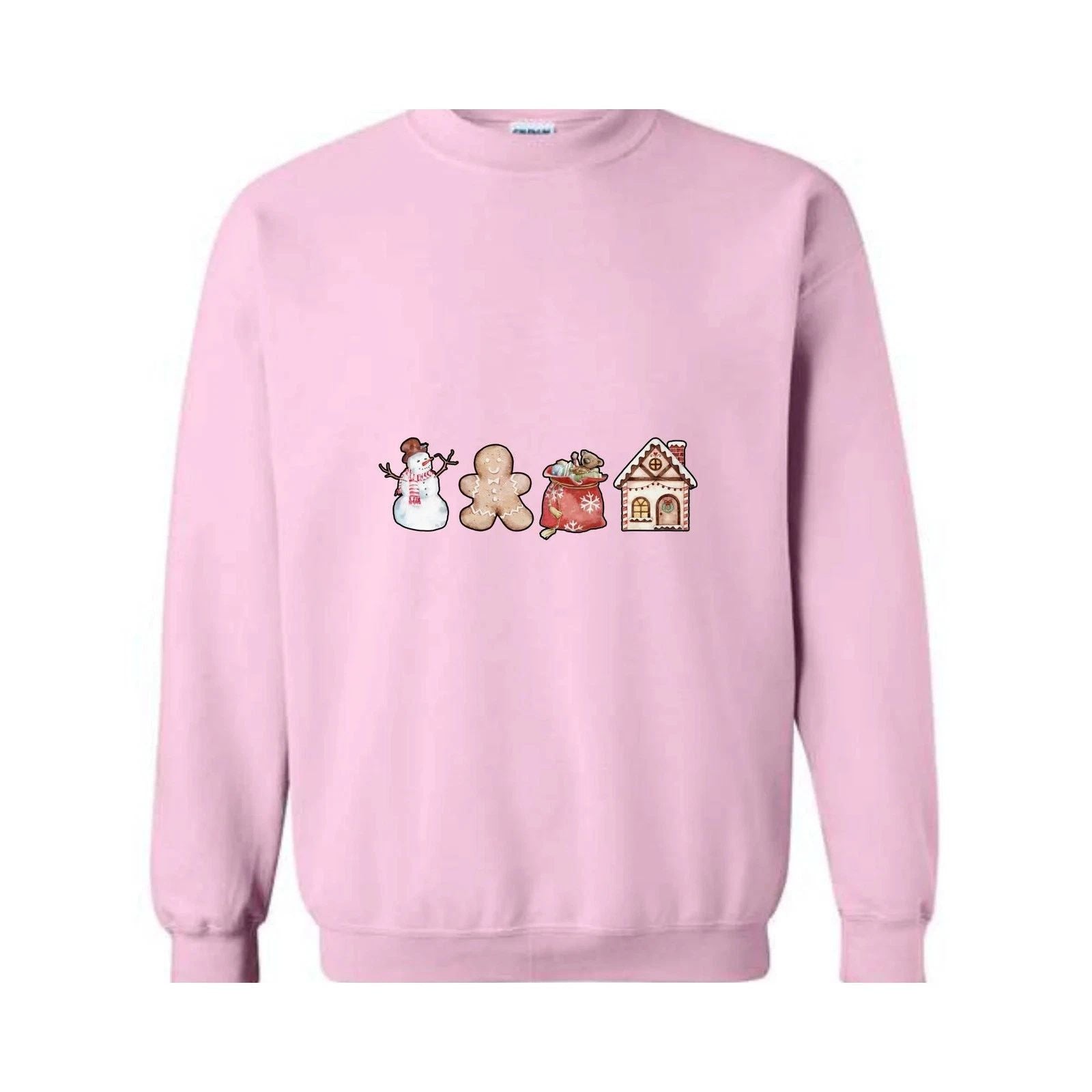 Cute Christmas Sweatshirt, Christmas Items Sweatshirt, Christmas Vibes Sweatshir