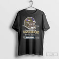 Classic Baltimore Ravens Bud Light 1996 Ravens Flock Football Helmet T Shirts
