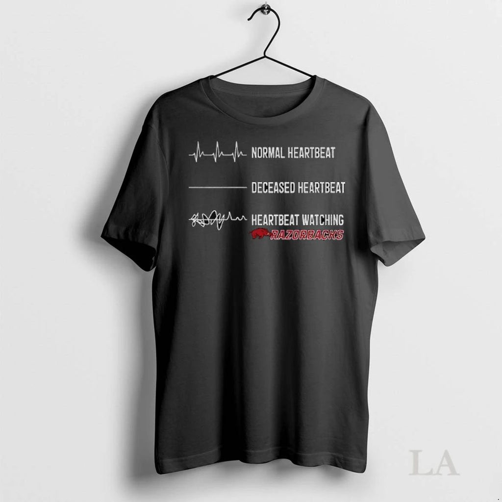 Original Arkansas Razorbacks Normal Heartbeat Deceased Heartbeat Heartbeat Watching