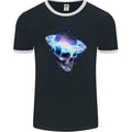 Brainstorm SCI-FI Skull Gothic Space Mens Ringer T-Shirt FotL