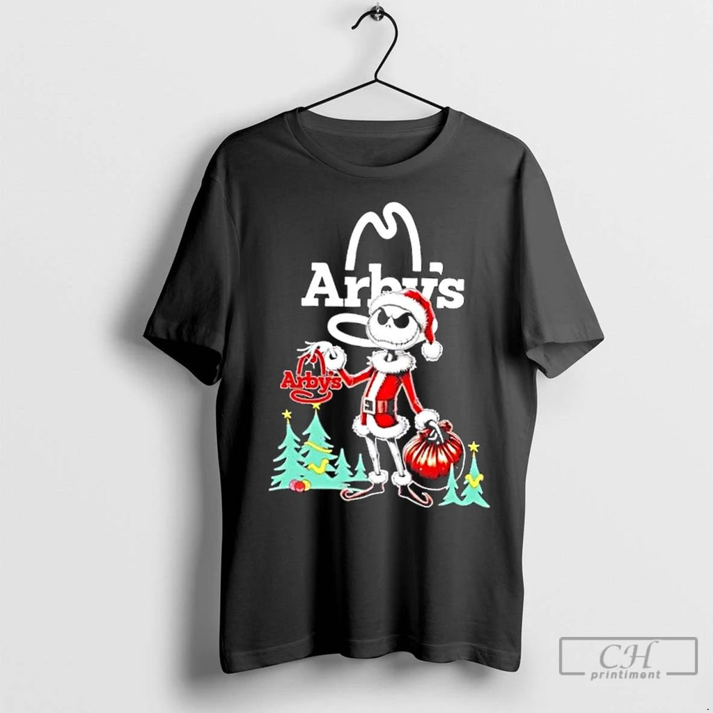 Premium Arbys X Jack Skellington Santa Isnt Real Christmas