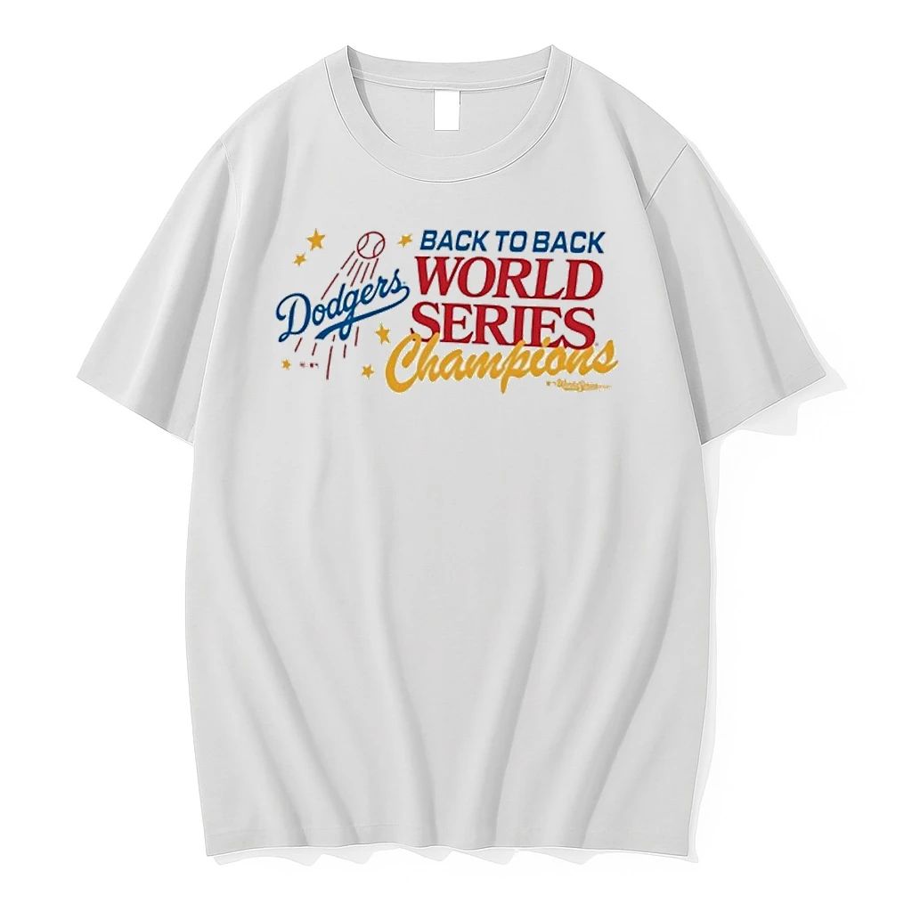 Los Angeles Dodgers Back To Back World Series Champions Playoff Sadie Tshirts Sweater
