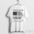 Classic Freedom Charlie Kirk American Flag God Family Country In That Order 9 10 2025